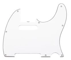 Fender Pickguard '64 Telecaster 8 Hole 3 Ply Eggshell/Black/Eggshell