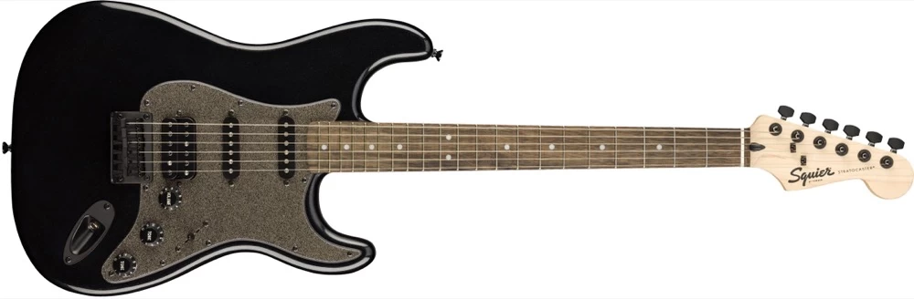 Squier Bullet FSR Stratocaster HT HSS In Black Metallic