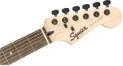 Squier Bullet FSR Stratocaster HT HSS In Black Metallic -musical instrument 0371006565 headstock