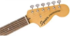 Squier Classic Vibe '70s Strat In Black -musical instrument 0374020506 headstock
