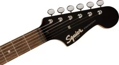 Squier Paranormal Strat-O-Sonic In Vintage Blonde -musical instrument 0377035507 headstock