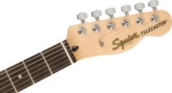 Squier Affinity FSR Telecaster In Ice Blue Metallic -musical instrument 0378200583 headstock