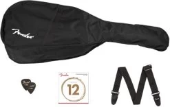 Fender CC-60S Solid Top Concert Guitar Pack All Mahogany -musical instrument 0970150422 merch