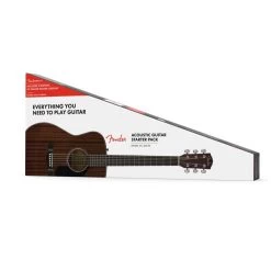 Fender CC-60S Solid Top Concert Guitar Pack All Mahogany -musical instrument 0970150422 pck