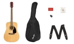Fender FA-115 Fender Acoustic Pack V2 W/Strings,Strap And Picks