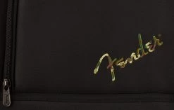 Fender Joe Strummer Campfire Guitar W/Pickup - Matte Black -musical instrument 0971722106 bag logo