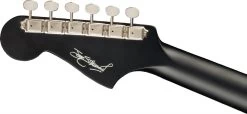 Fender Joe Strummer Campfire Guitar W/Pickup - Matte Black -musical instrument 0971722106 tuners