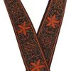 Fender Strap 2" Pasadena Woven Strap - Orange Wallflower