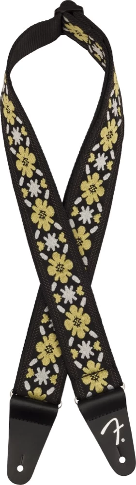 Fender Strap 2" Pasadena Woven Strap - Yellow Clover 1 Fender Strap 2" Pasadena Woven Strap - Yellow Clover