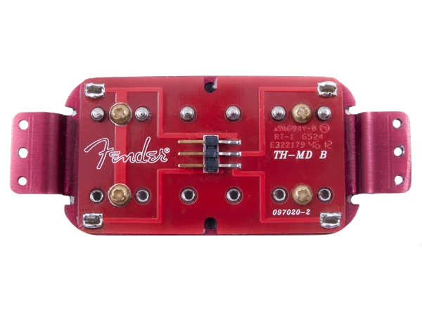 Fender Twin Head Humbucker Modern Neck Pickup In Black 2 Fender Twin Head Humbucker Modern Neck Pickup In Black - Image 2