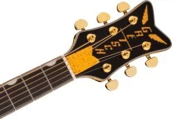Gretsch G5021E Rancher Penguin Parlor In Black -musical instrument 2714015506 headstock