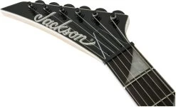 Jackson JS22L Dinky Left Handed In Gloss Black -musical instrument 2911122503 headstock