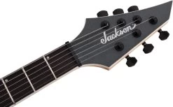 Jackson Pro Series Dinky DK Modern Evertune 6 String In Satin Graphite -musical instrument 2912001544 headstock