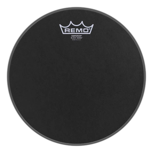 Remo 14" Black Suede Emperor 1 Remo 14" Black Suede Emperor
