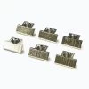 Allparts ABR-style Tunematic Bridge Saddles - Nickel, Pack Of 6