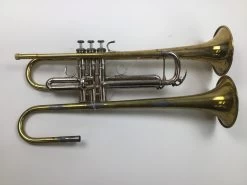 Used Yamaha/Bach Hybrid Bb Trumpet (SN: 301656) -musical instrument BTKA 16357960366660337 0376585ebc00aaf998b78e08070719 51478.1635796378
