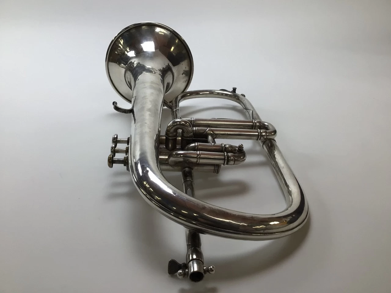Used French Besson Brevete Flugelhorn (SN: 87193) 2 Used French Besson Brevete Flugelhorn (SN: 87193) - Image 2