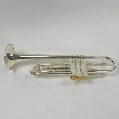 Used Spencer Model MLR/Y Bb Trumpet (SN: 2556) -musical instrument BTKA 16869428751493053 1fc59b94e4ab1a280bba40ca948bcb 58577.1686944393