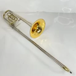 Used King 5B Silver Sonic Bb/F Tenor Trombone (SN: 386269)