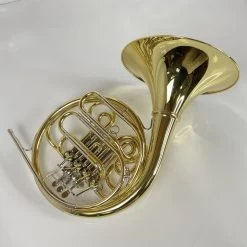Used Yamaha YHR-671D F/Bb Double French Horn (SN: 011028) -musical instrument BTKA 16996237193977427 40938122a77f0aaceac4de1dffc707 27532.1699625437