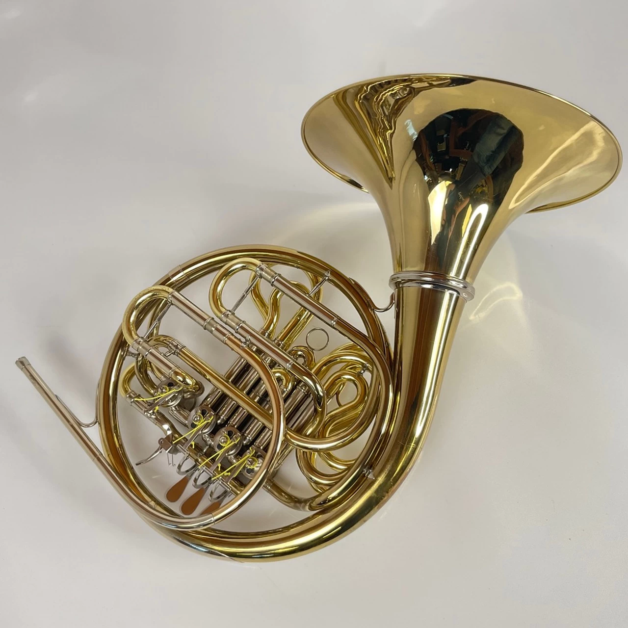 Used Yamaha Custom YHR-866D F/Bb Double French Horn (SN: 001295) 3 Used Yamaha Custom YHR-866D F/Bb Double French Horn (SN: 001295) - Image 3