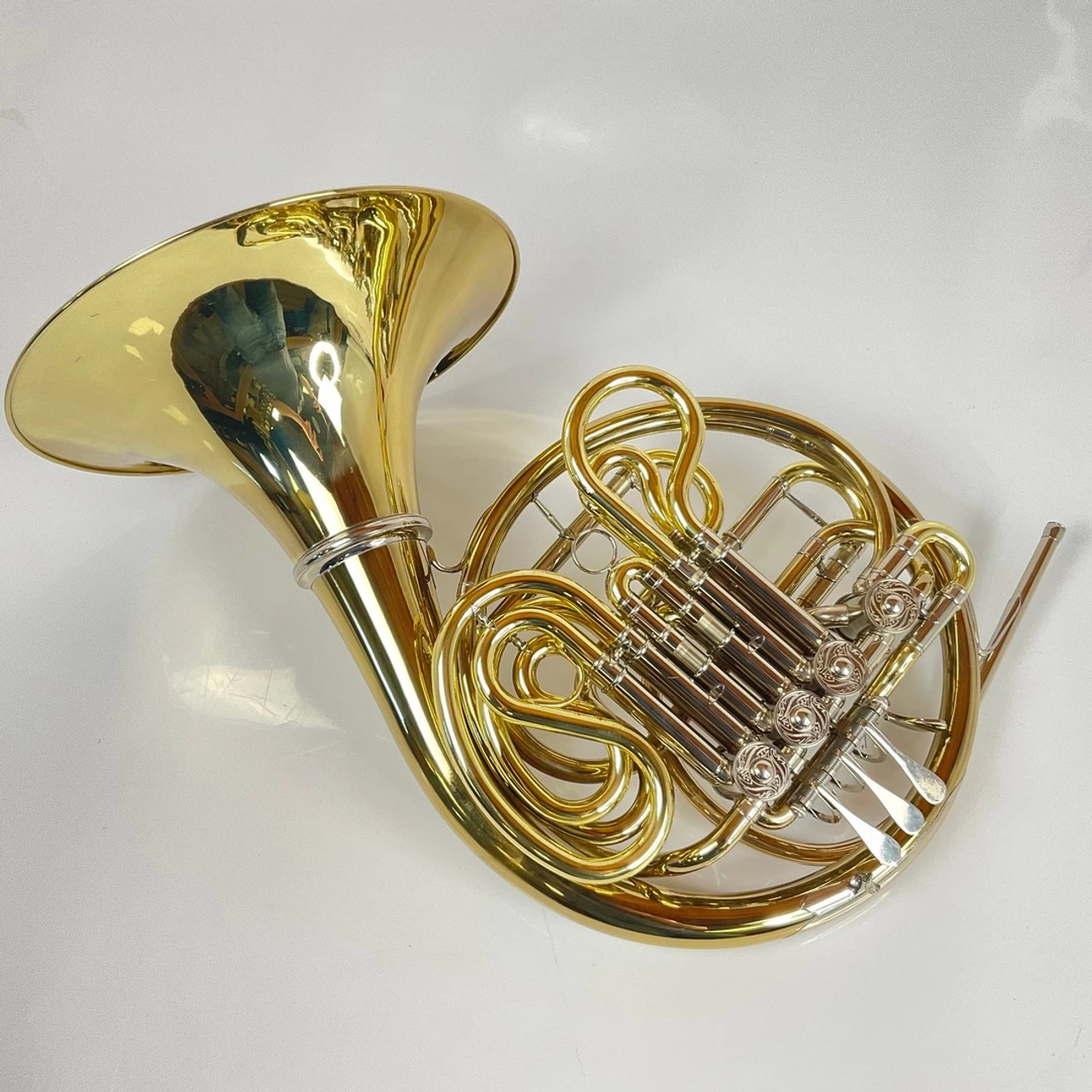 Used Yamaha Custom YHR-866D F/Bb Double French Horn (SN: 001295) 1 Used Yamaha Custom YHR-866D F/Bb Double French Horn (SN: 001295)