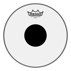 Remo 16" CS Clear Black Dot
