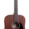 Martin D-10E Road Series Sapele Satin Acoustic W/Pickup And Padded Case