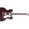 Epiphone Noel Gallagher Riviera In Dark Wine Red W/Hardshell Case