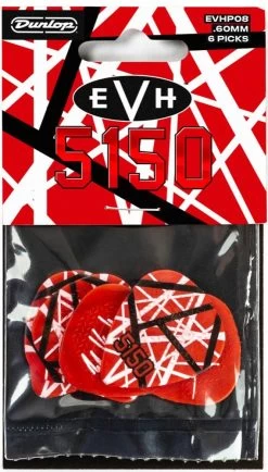 EVH 5150 Guitar 6 Pick Pack By Dunlop