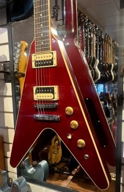 USED Gibson 2016 Flying V Pro T Cherry Red W/Case