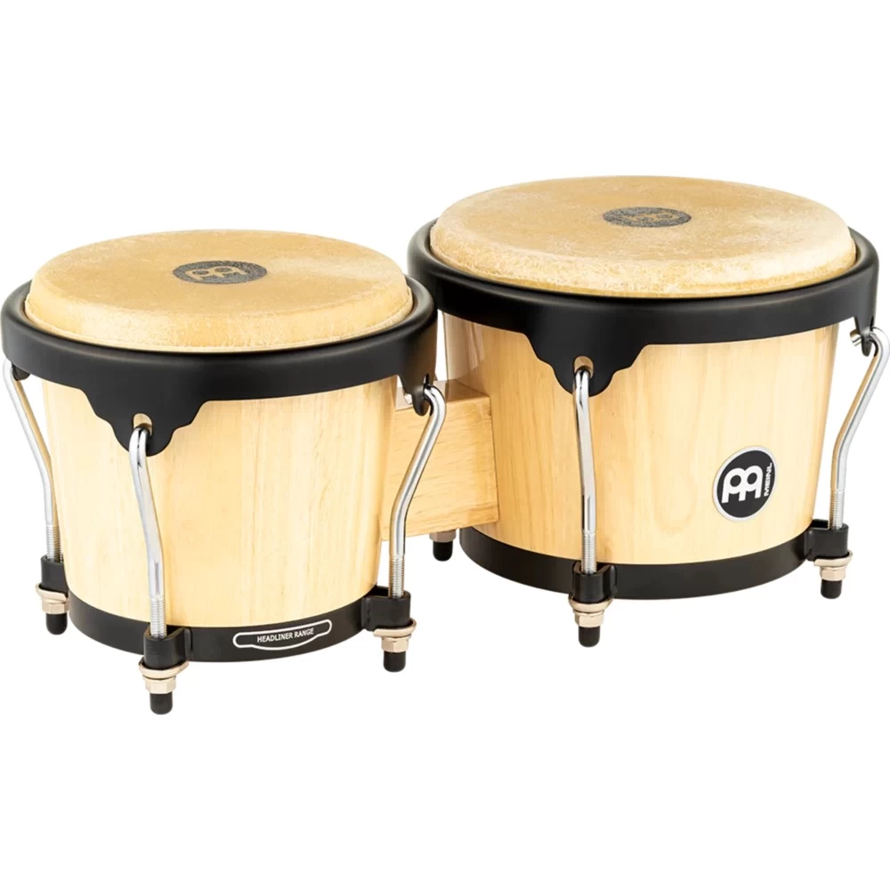 Meinl Bongos HB100 Headliner Series Wood - Natural 1 Meinl Bongos HB100 Headliner Series Wood - Natural