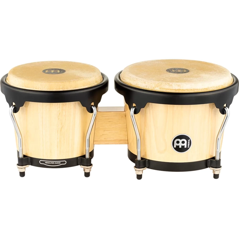 Meinl Bongos HB100 Headliner Series Wood - Natural 2 Meinl Bongos HB100 Headliner Series Wood - Natural - Image 2