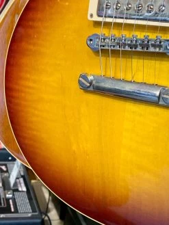 Gibson Custom Historic 1958 Les Paul Reissue VOS In Iced Tea Burst -musical instrument IMG 3858