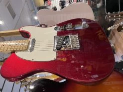 USED 2012 Fender American Standard Telecaster, Maple Neck In Mystic Red