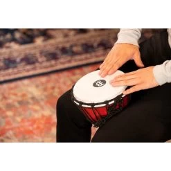 Meinl Junior Djembe 7" - Red -musical instrument JRDR hero