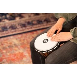 Meinl Junior Djembe 7" - Twisted Amber -musical instrument JRDTA hero