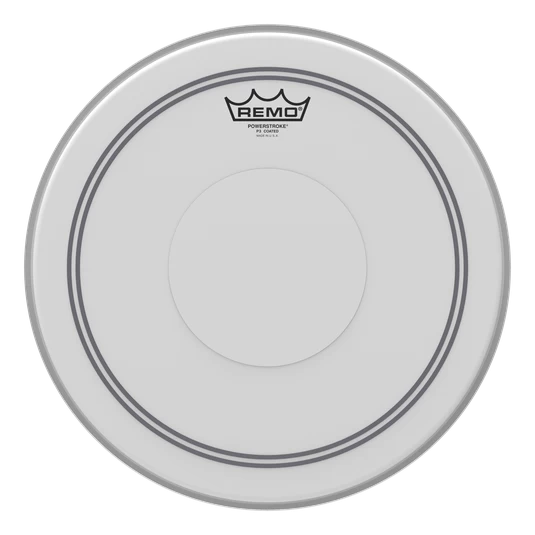 Remo 14" Powerstroke Coated W/Dot 1 Remo 14" Powerstroke Coated W/Dot