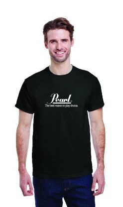 Pearl Logo T-Shirt Black In Extra Large
