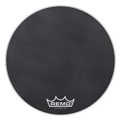 Remo 22" Powermax Black Suede