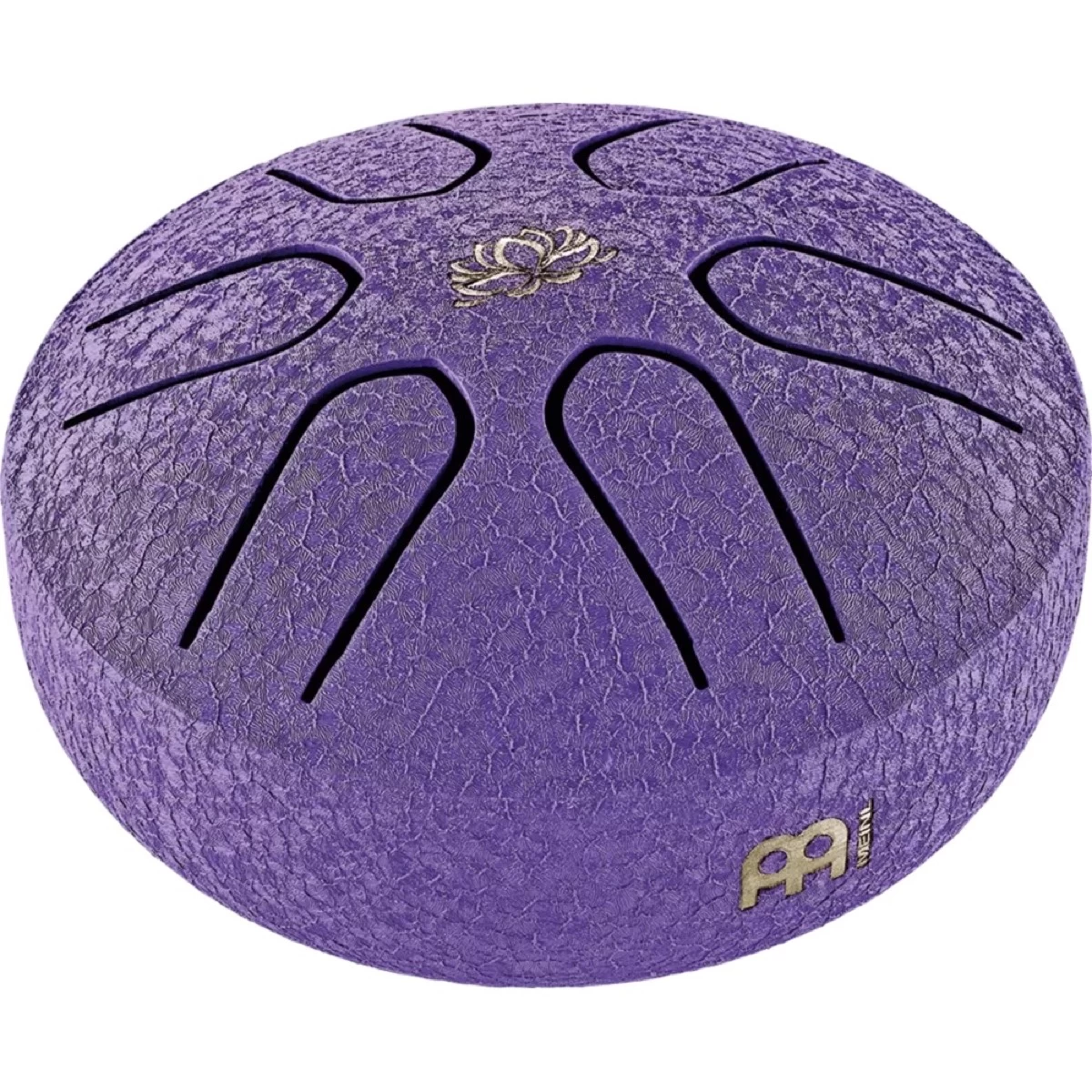 Meinl Pocket Tongue Drum - 3", Steel, A Major, Lotus Flower 2 Meinl Pocket Tongue Drum - 3", Steel, A Major, Lotus Flower - Image 2