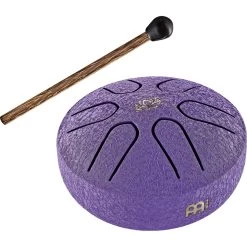 Meinl Pocket Tongue Drum - 3", Steel, A Major, Lotus Flower