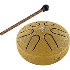 Meinl Pocket Tongue Drum - 3", Steel, A Major,Gold, OM