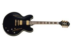 Epiphone Emily Wolfe Sheraton Stealth In Black Aged Gloss