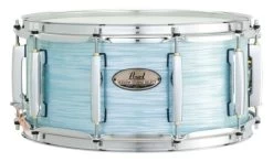 Pearl Session Studio Select 14 X 6.5 Birch Mahogany Snare In Blue Ice Oyster