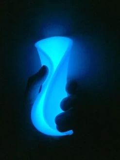 Groovpad Skyglo Glo In The Dark Drum Practice Pad -musical instrument SkyGloflex