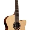 LAG Tramontane T70ACE Auditorium Cutaway Acoustic/Electric Solid Top