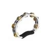 Meinl Tambourine Brass/Nickel Double Row Jingles - White