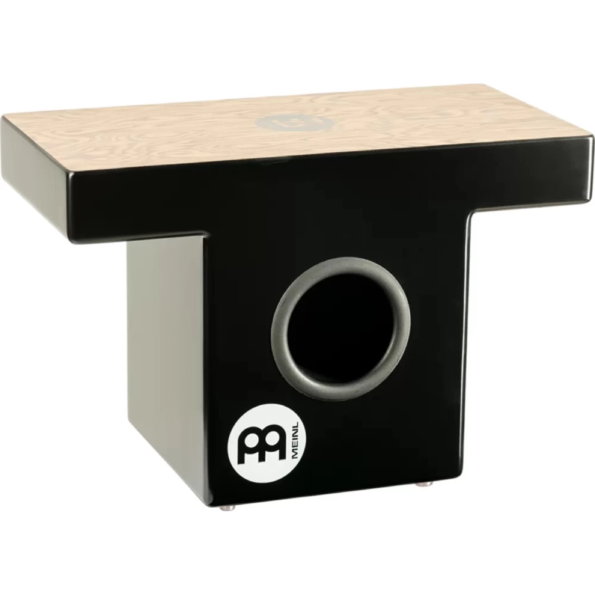 Meinl Slaptop Cajon - Makah/Burl - Black 1 Meinl Slaptop Cajon - Makah/Burl - Black