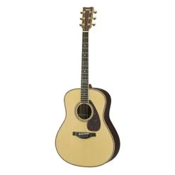 Yamaha LL36AREII All Solid Wood Folk Guitar In Natural With Hard Shell Case